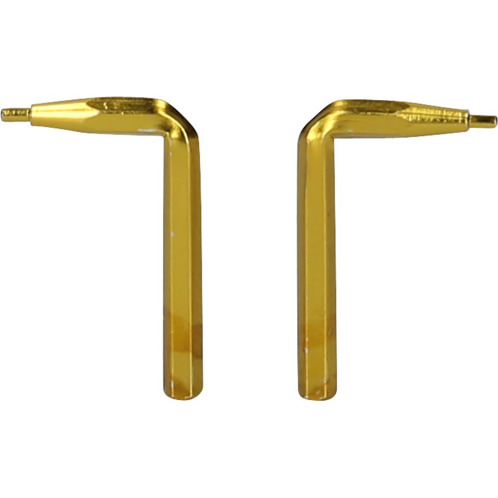 Produktabbildung Nr. 1: KS TOOLS Spitzenpaar für Doppelgelenk-Sicherungszangen, 1,0 mm, 90° abgewinkelt