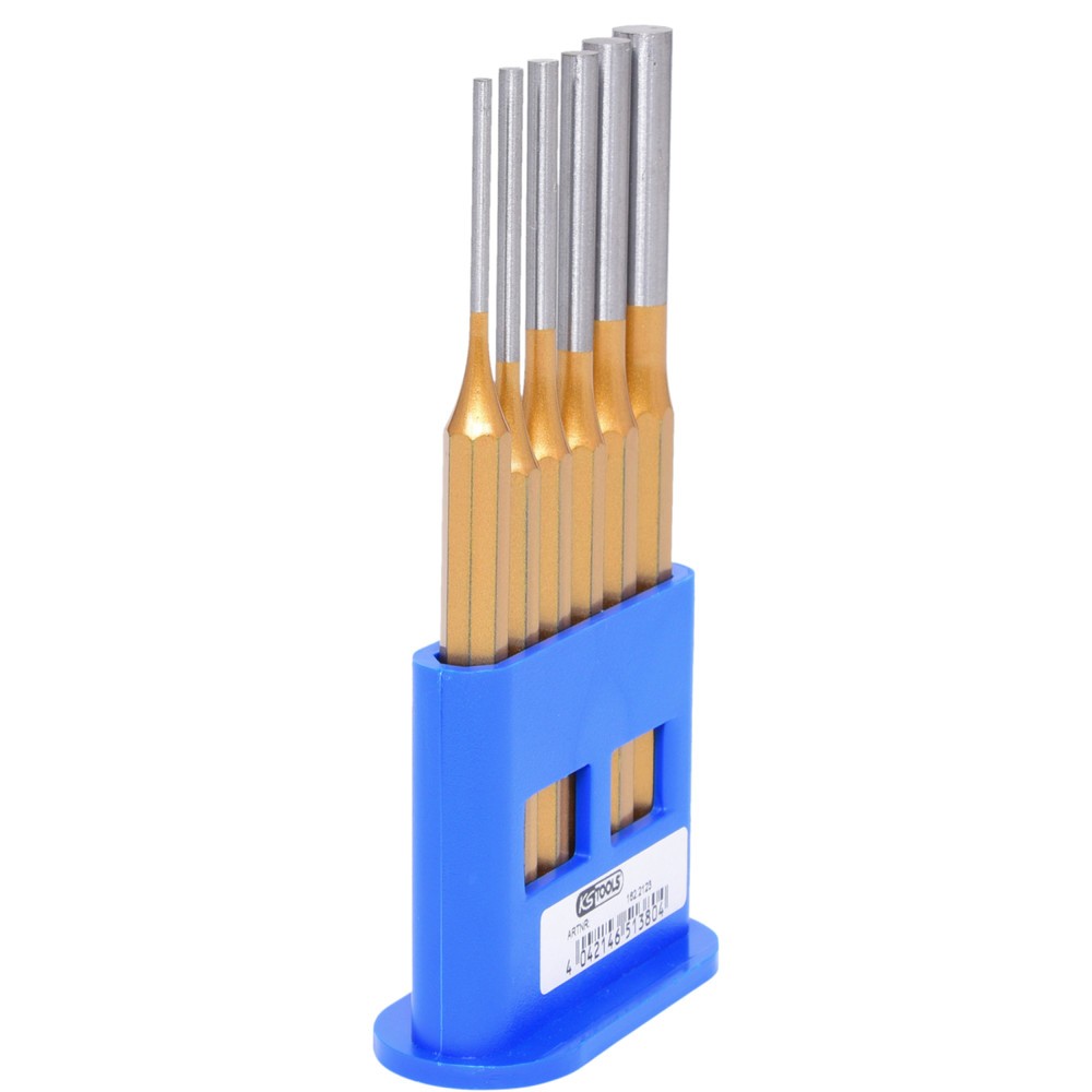 Produktabbildung Nr. 3: KS TOOLS Splintentreiber-Satz, 6-tlg  Ø3-4-5-6-8-10mm