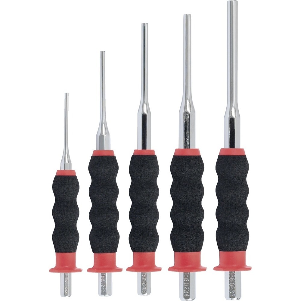 Produktabbildung Nr. 3: KS TOOLS Durchtreiber-Satz, CrMo, 5-tlg zylindrisch