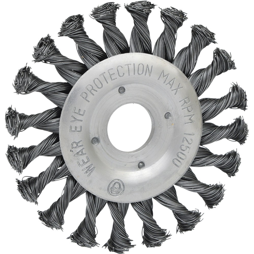 Produktabbildung Nr. 4: KS TOOLS Stahldrahtrundbürste 0,5mm, Ø 115mm