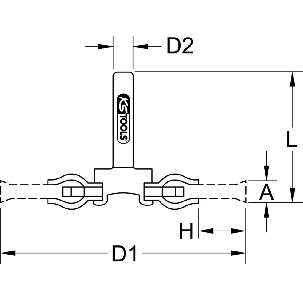 Produktabbildung Nr. 5: KS TOOLS Stahldrahtrundbürste 0,5mm, Ø 75mm