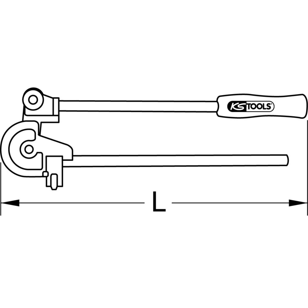 Produktabbildung Nr. 5: KS TOOLS Standard-Zweihand-Bieger, Ø 10mm
