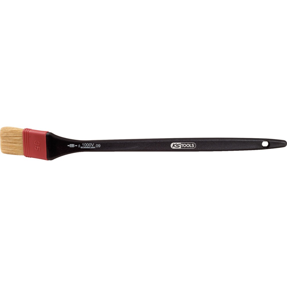 Produktabbildung Nr. 2: KS TOOLS Staubpinsel mit Schutzisolierung, gebogen, 25mm