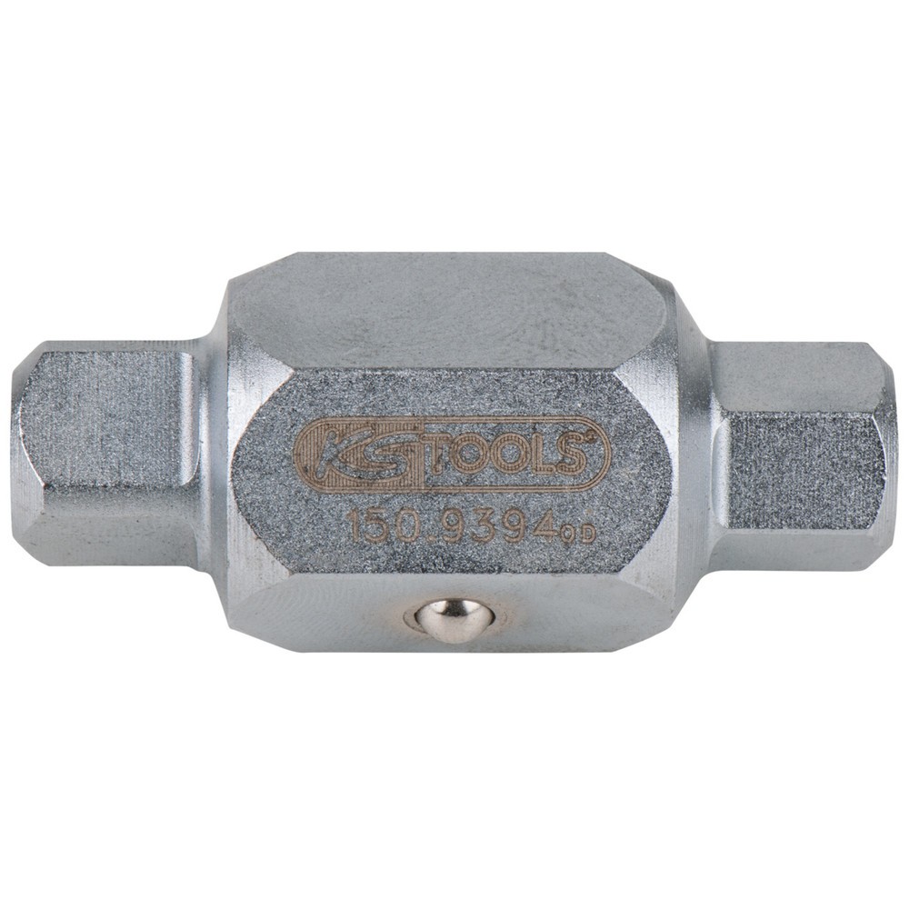 Produktabbildung: KS TOOLS Stecknüsse für Ölablassschrauben, 6-kant 12mm+4-kant 11mm
