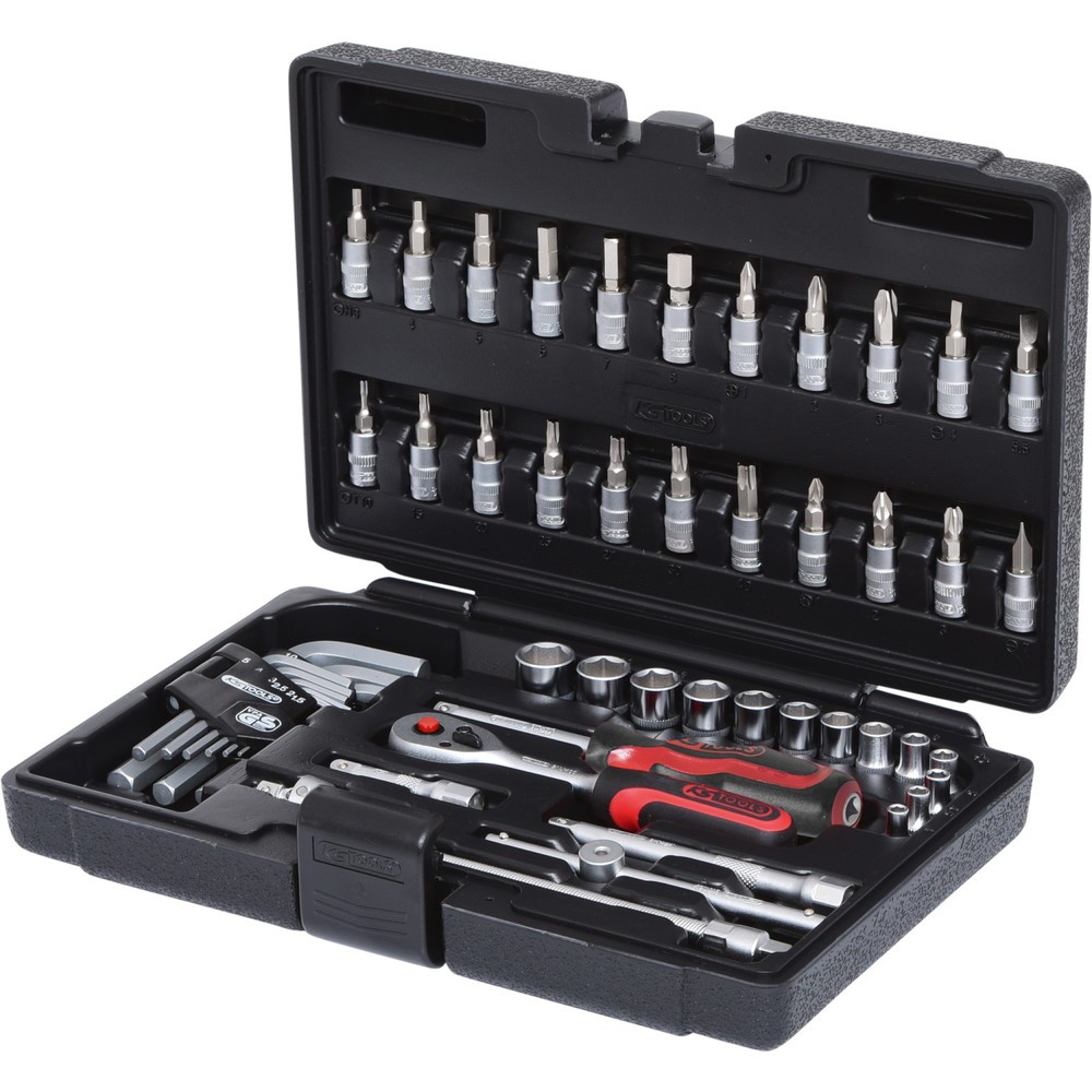 Produktabbildung: KS TOOLS 1/4" Steckschlüssel-Satz, 51-tlg