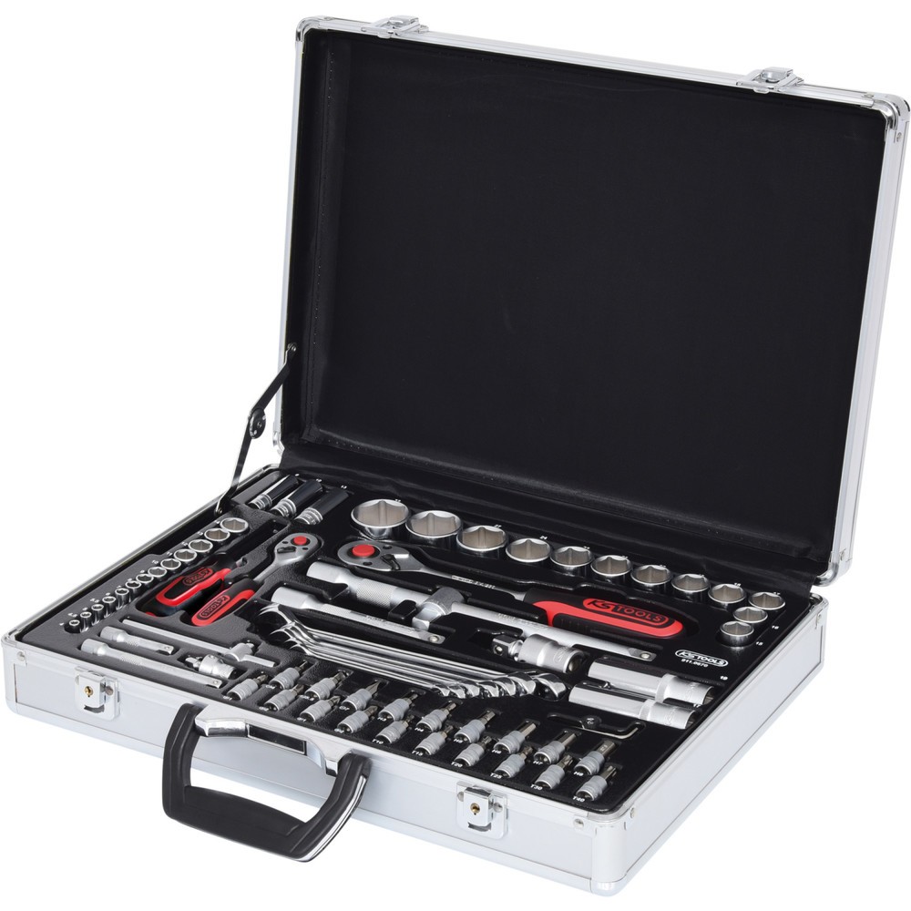 Produktabbildung: KS TOOLS 1/4"+1/2" Steckschlüssel-Satz, 70-tlg
