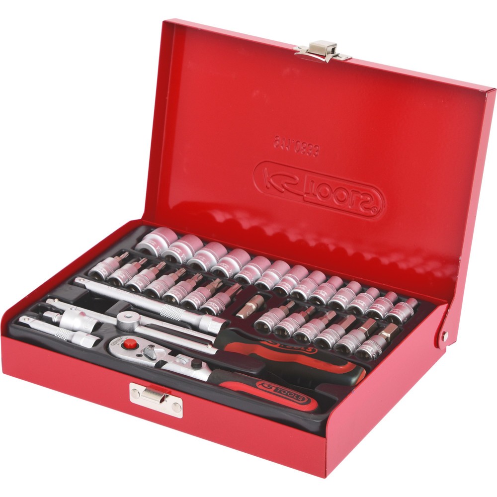 Produktabbildung: KS TOOLS 1/4" Steckschlüssel-Satz, 33-tlg