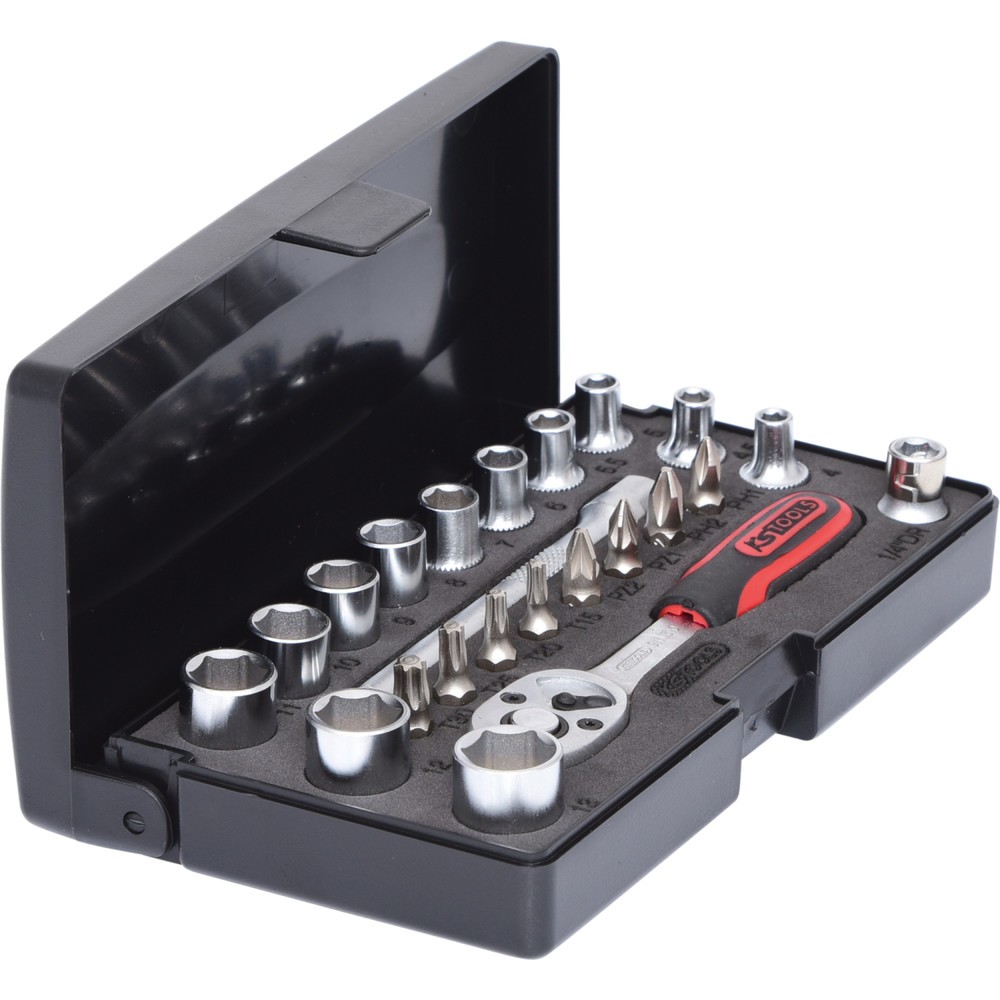 Produktabbildung Nr. 5: KS TOOLS 1/4" Steckschlüssel-Satz, 23-tlg