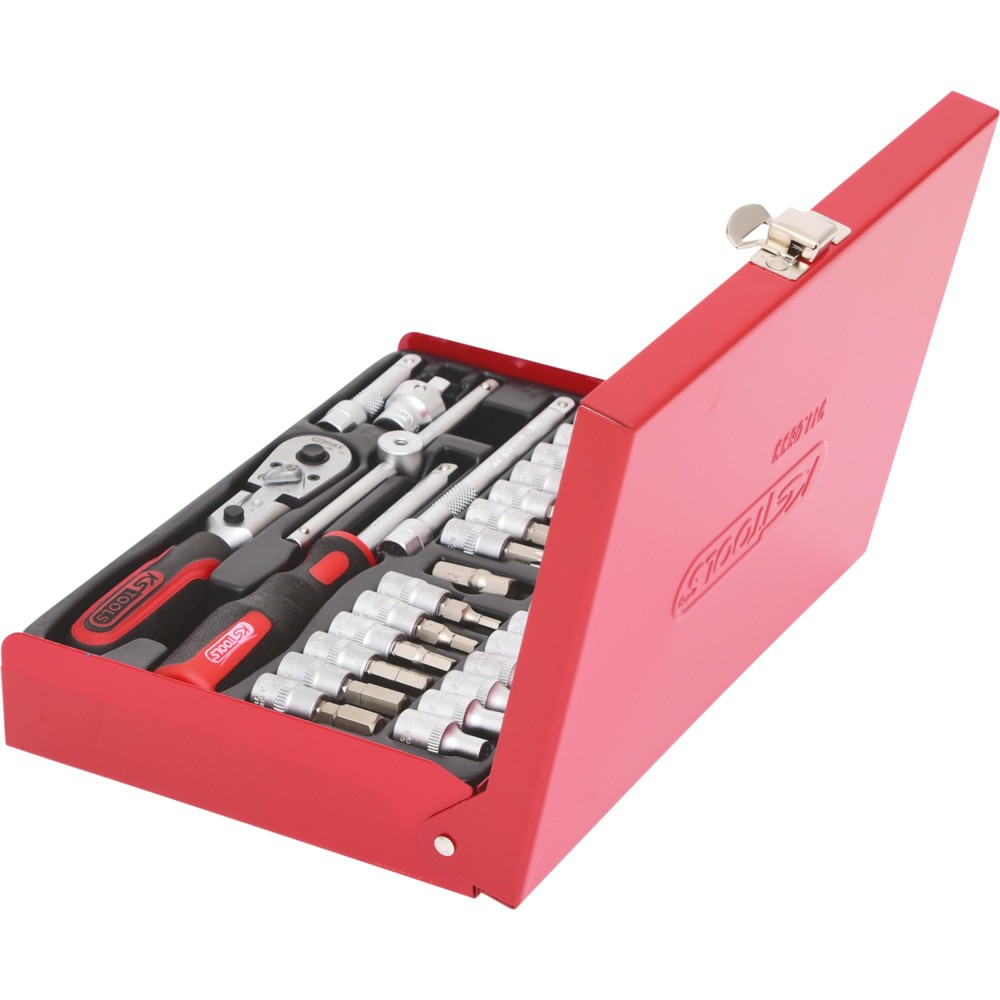 Produktabbildung Nr. 2: KS TOOLS 1/4" Steckschlüssel-Satz, 33-tlg