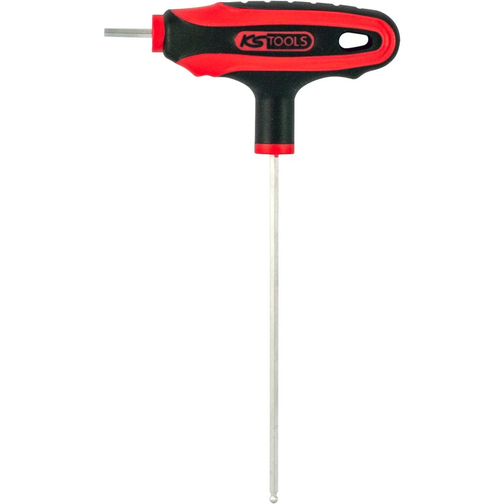 Produktabbildung Nr. 2: KS TOOLS T-Griff-Innensechskant-Kugelkopf-Schlüssel, 2,5mm