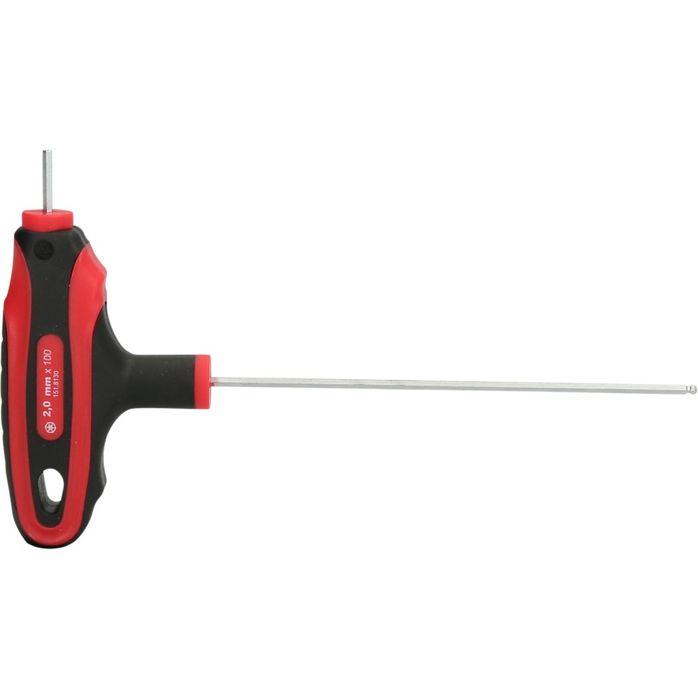 Produktabbildung Nr. 4: KS TOOLS T-Griff-Innensechskant-Kugelkopf-Schlüssel, 2mm