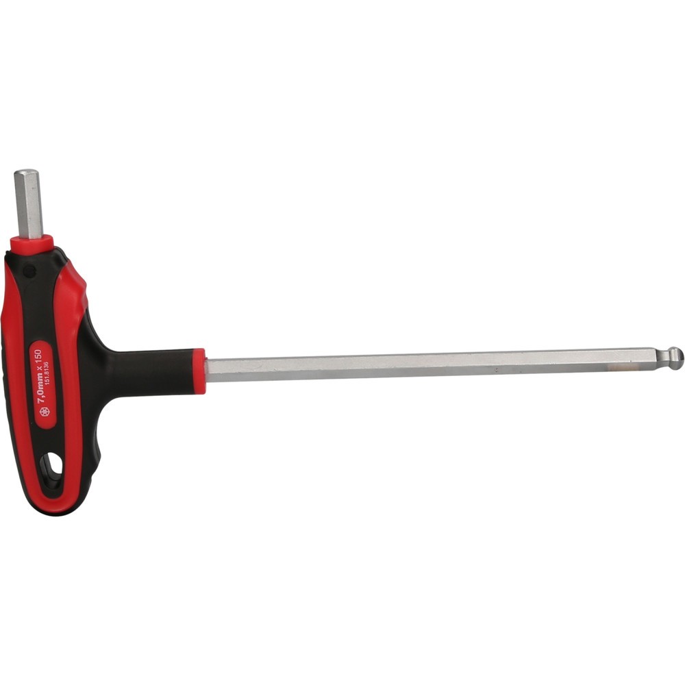 Produktabbildung Nr. 3: KS TOOLS T-Griff-Innensechskant-Kugelkopf-Schlüssel, 7mm