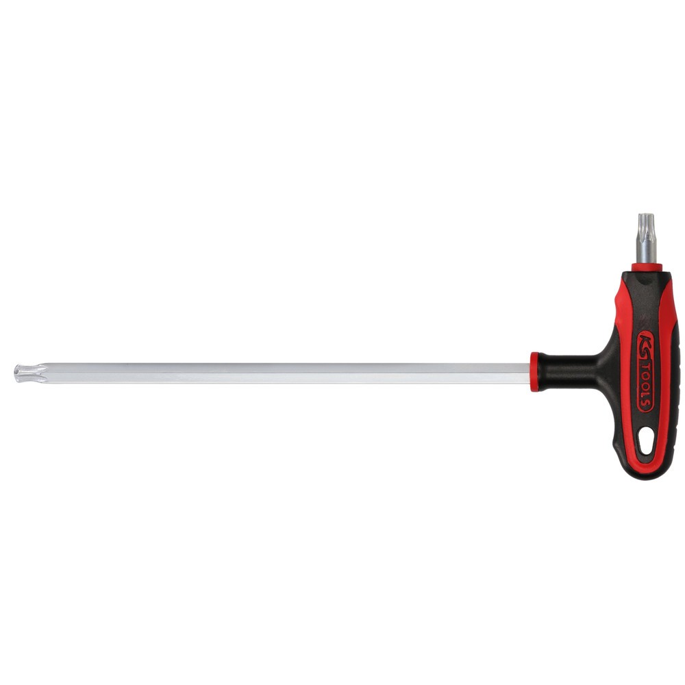 Produktabbildung Nr. 2: KS TOOLS T-Griff-Winkelstiftschlüssel Torx Kugelkopf,T8