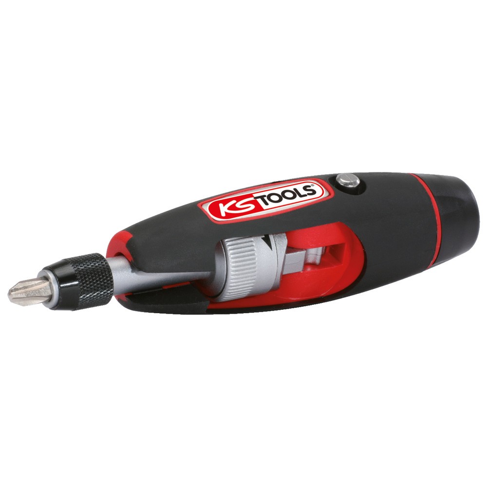 Produktabbildung Nr. 5: KS TOOLS 1/4" T-Griff Ratschen-Bit-Schraubendreher, 7-tlg