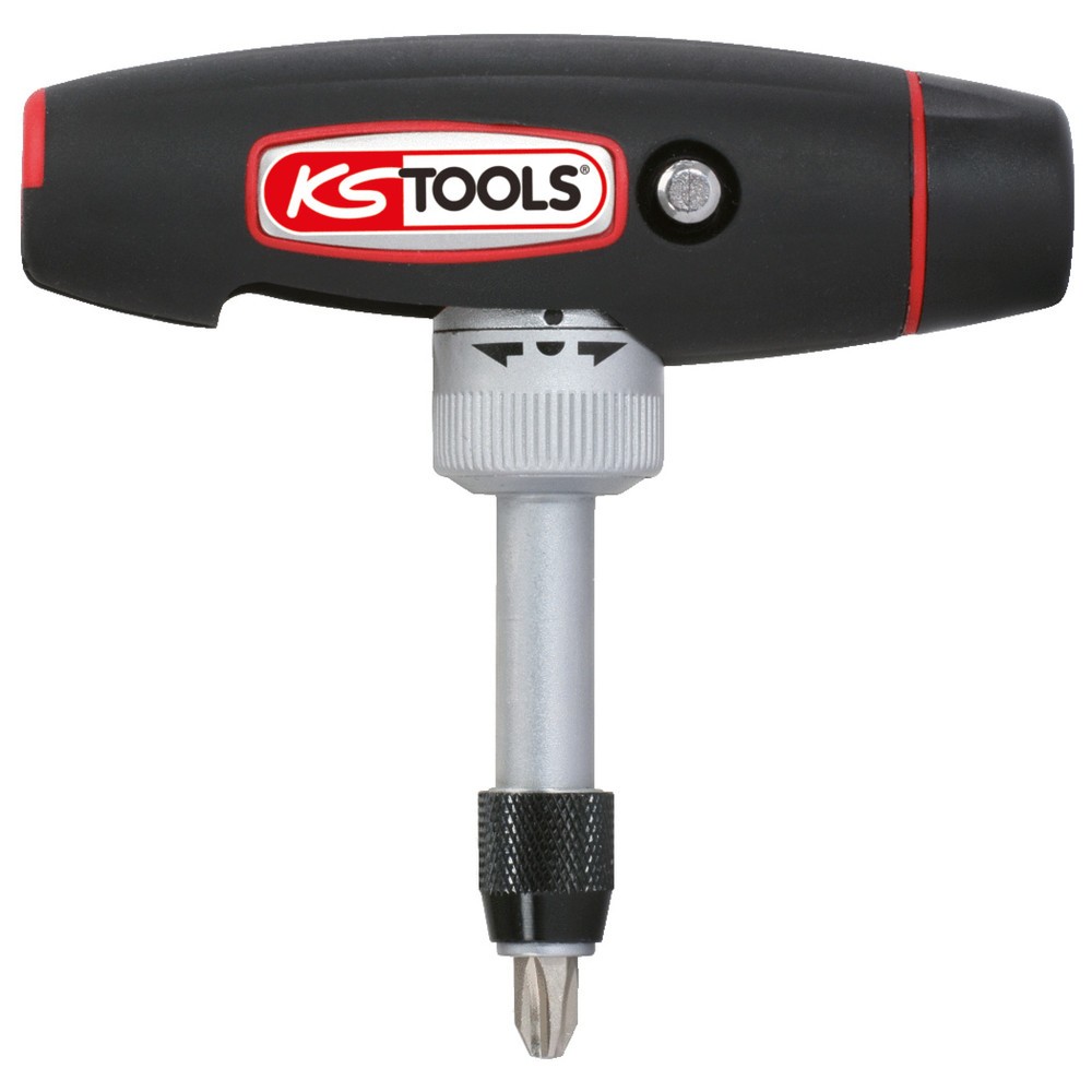 Produktabbildung: KS TOOLS 1/4" T-Griff Ratschen-Bit-Schraubendreher, 7-tlg