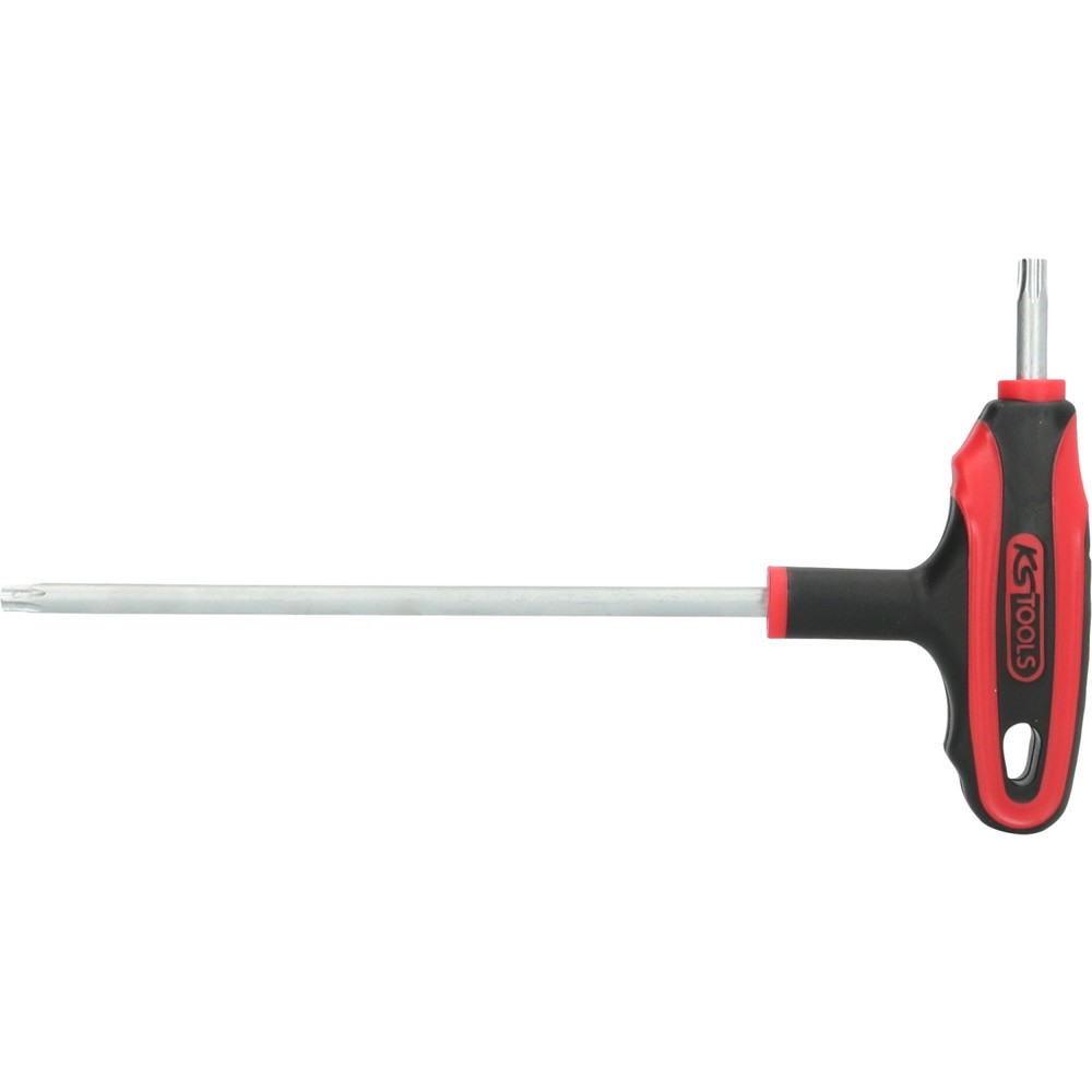 Produktabbildung: KS TOOLS T-Griff-Torx-Winkelstiftschlüssel,Bohrung, TB30