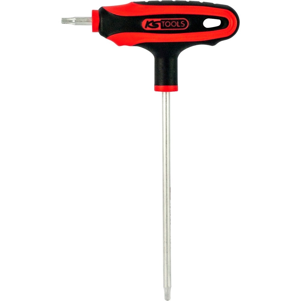 Produktabbildung: KS TOOLS T-Griff-Torx-Winkelstiftschlüssel,Bohrung, TB15