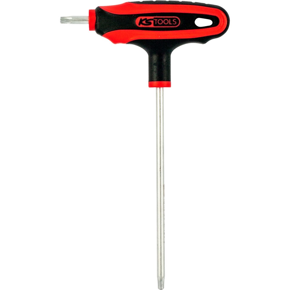 Produktabbildung Nr. 2: KS TOOLS T-Griff-Torx-Winkelstiftschlüssel,Bohrung, TB20
