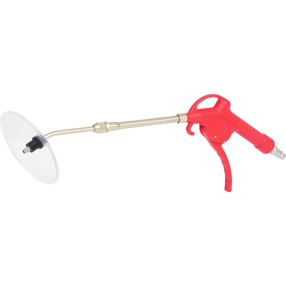 Produktabbildung Nr. 1: KS TOOLS Teleskop-Druckluft-Ausblaspistole 90-190mm mit Schutzschild