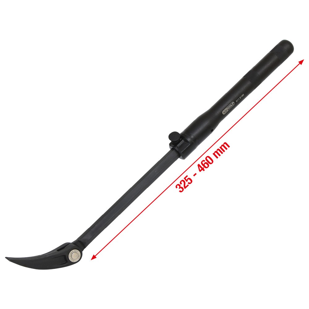 Produktabbildung Nr. 2: KS TOOLS Teleskop Gelenk-Rollkopf-Hebeleisen, 325-460mm