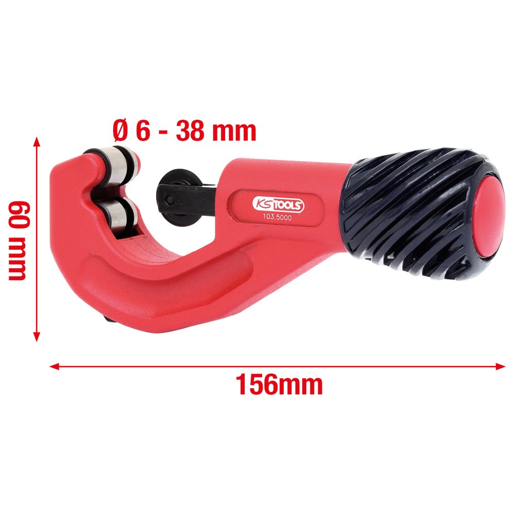 Produktabbildung Nr. 2: KS TOOLS Teleskop-Rohrabschneider, 6-38mm, 156mm