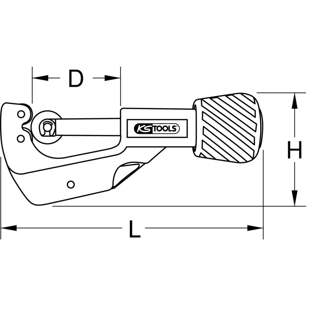 Produktabbildung Nr. 5: KS TOOLS Teleskop-Rohrabschneider, 3-32mm