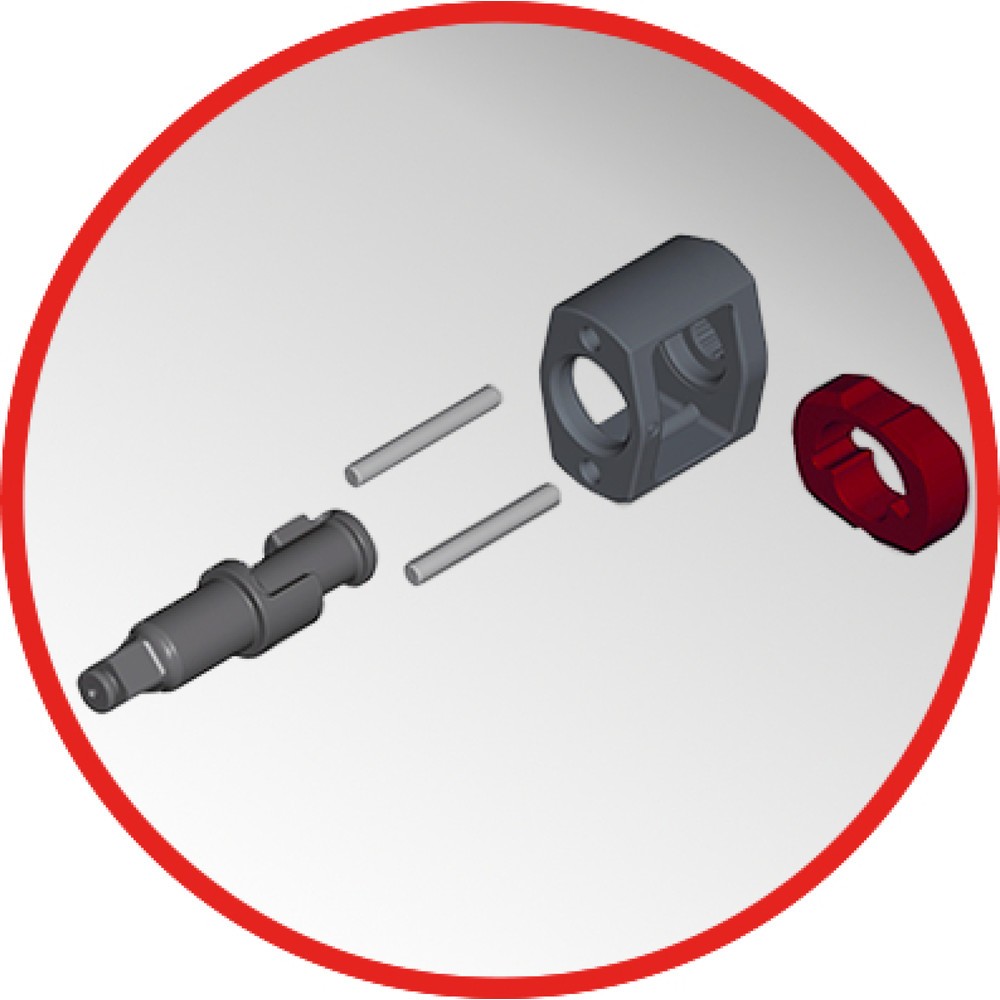 Produktabbildung Nr. 6: KS TOOLS 1/2" THE miniDEVIL Hochleistungs-Druckluft-Schlagschrauber, 1084Nm