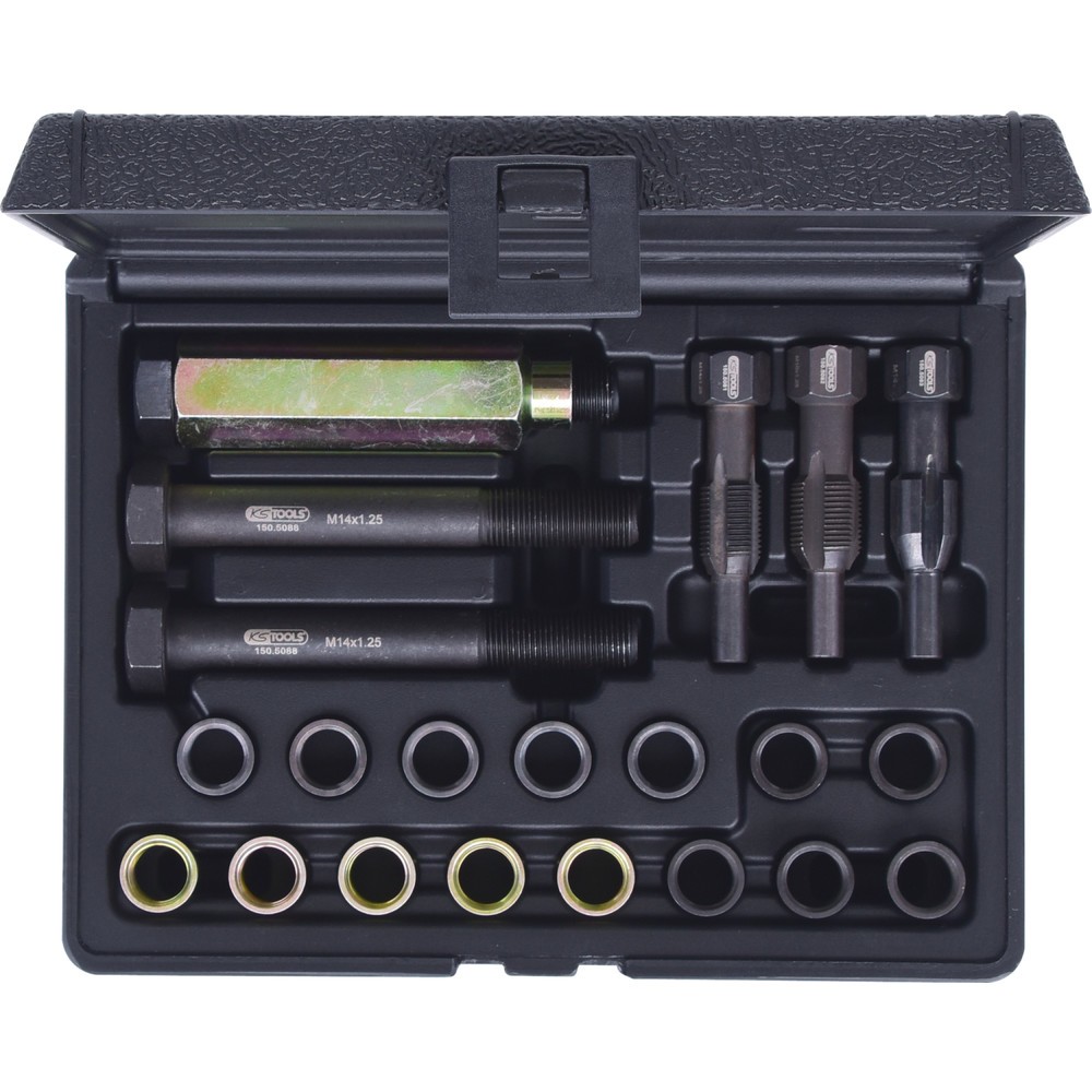 Produktabbildung Nr. 11: KS TOOLS THREADfix Reparatur-Satz M14x1,25 f.Zündkerzen,21-tlg