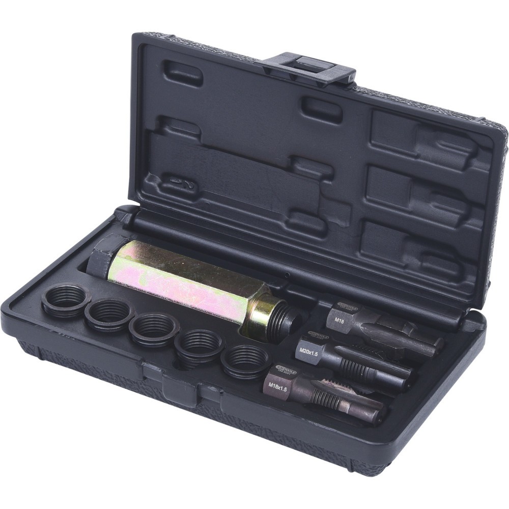 Produktabbildung: KS TOOLS THREADfix Reparatur-Satz M18x1,5 f.Lambdasonden,9-tlg