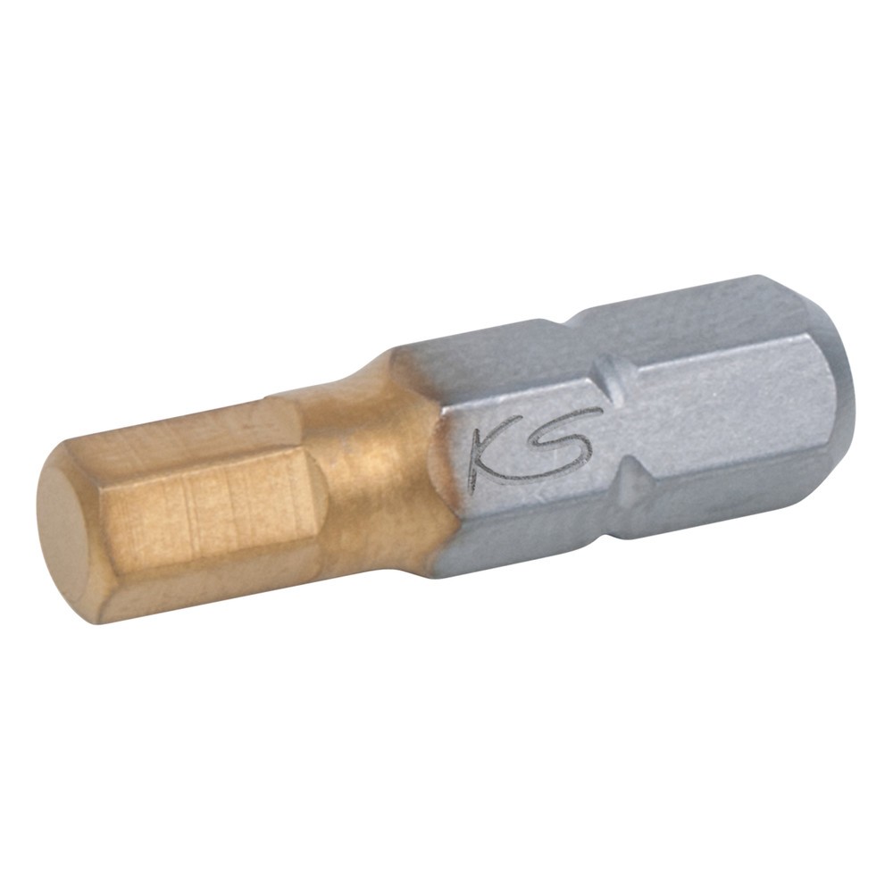 Produktabbildung Nr. 2: KS TOOLS 1/4" TIN Bit Innensechskant, 25mm, 2mm