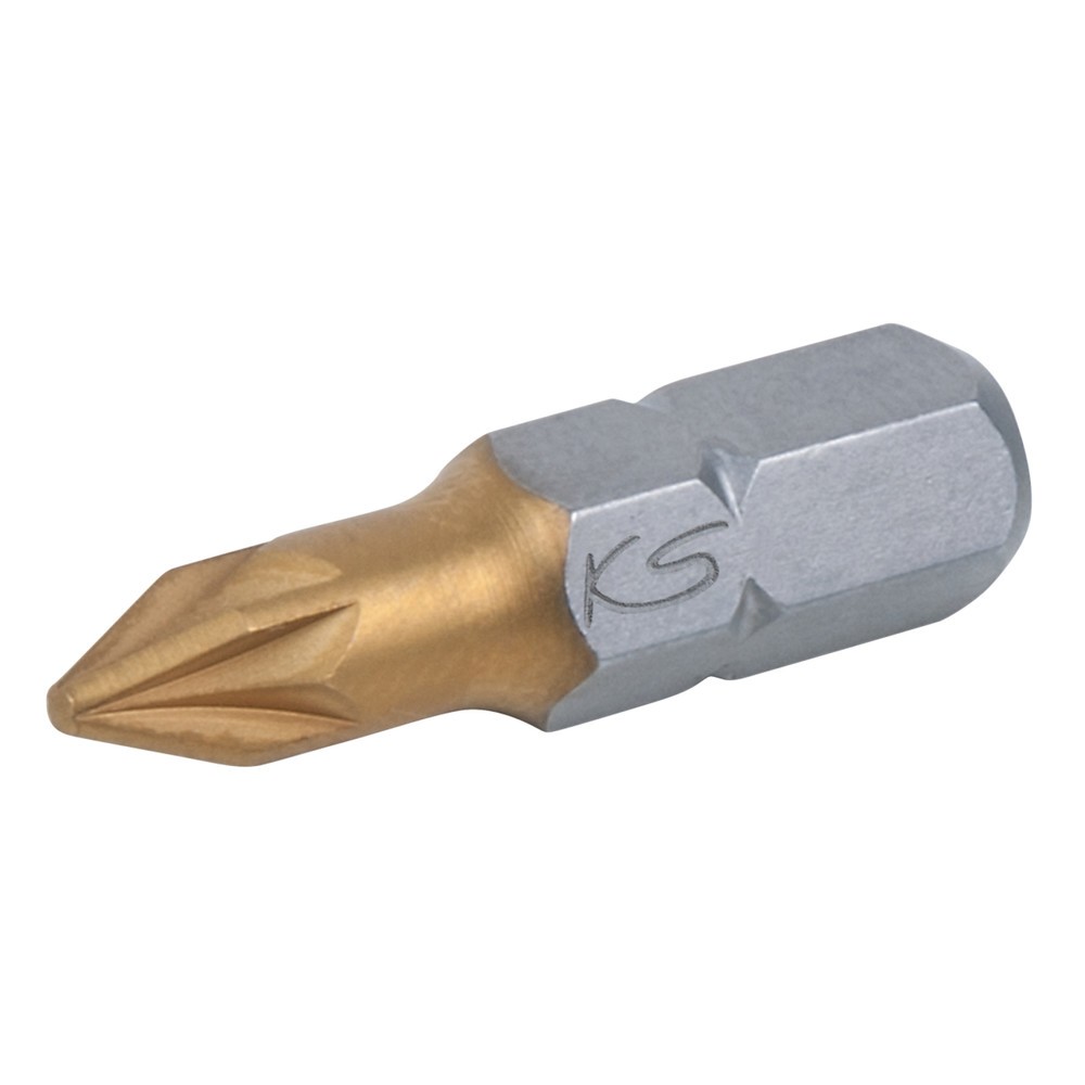 Produktabbildung Nr. 2: KS TOOLS 1/4" TiN Bit, 25mm, PZ2