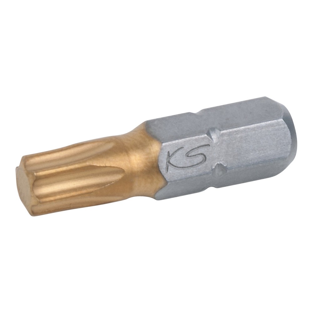Produktabbildung Nr. 2: KS TOOLS 1/4" TIN Bit Torx, 25mm, T15
