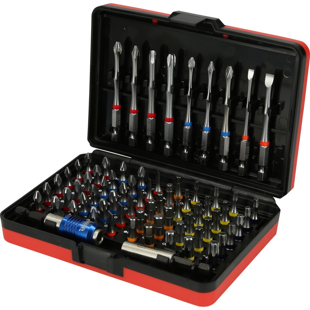 Produktabbildung: KS TOOLS 1/4" TORSIONpower Bit-Box, 71-tlg