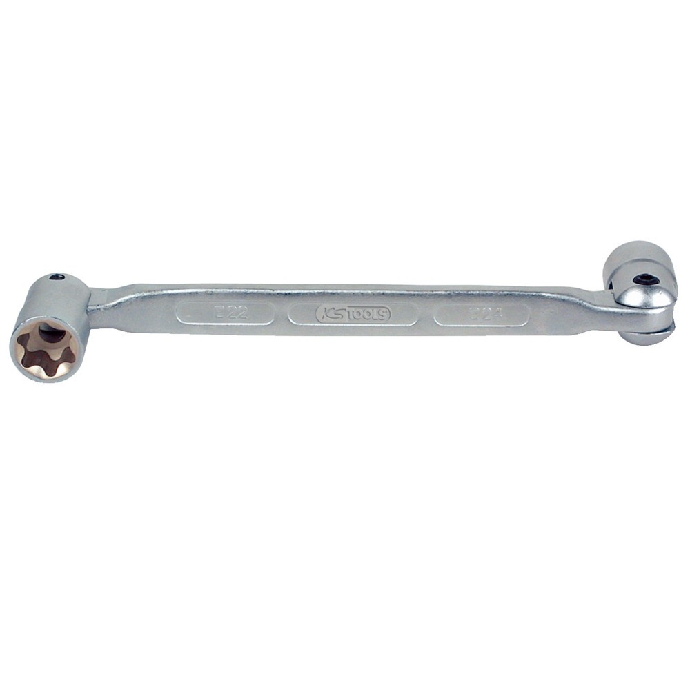Produktabbildung: KS TOOLS Torx-E-Doppel-Gelenkschlüssel, E18xE20
