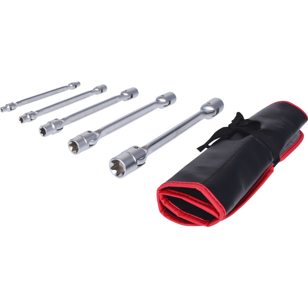 Produktabbildung Nr. 4: KS TOOLS Torx-E-Doppel-Gelenkschlüssel-Satz, 5-tlg