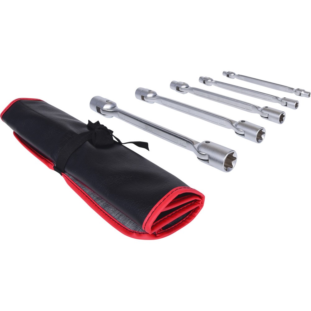 Produktabbildung Nr. 5: KS TOOLS Torx-E-Doppel-Gelenkschlüssel-Satz, 5-tlg