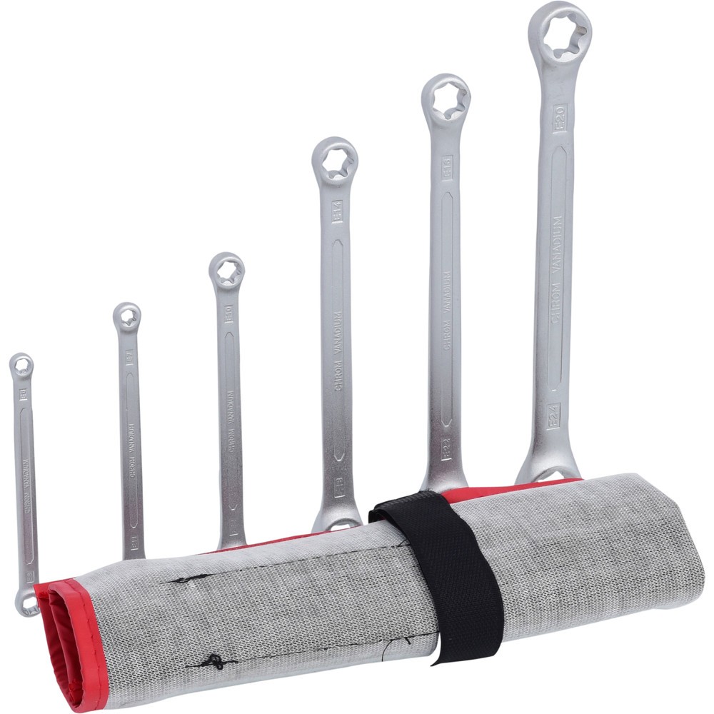 Produktabbildung Nr. 4: KS TOOLS Torx-E-Doppel-Ringschlüssel-Satz, 6-tlg