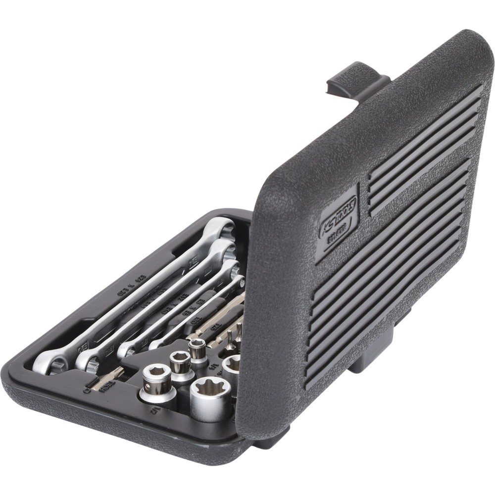 Produktabbildung Nr. 2: KS TOOLS 1/4"+3/8"+1/2" Torx-Steckschlüssel-Satz, 31-tlg