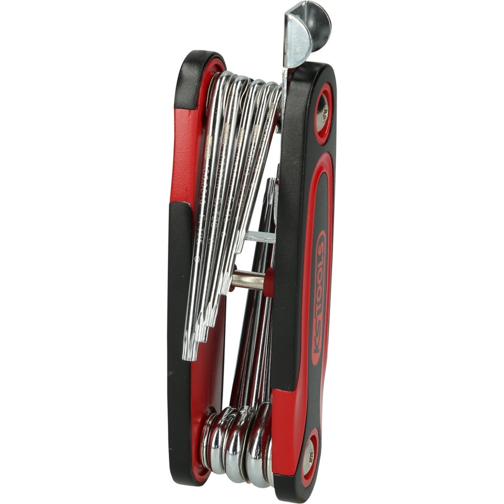 Produktabbildung Nr. 2: KS TOOLS Torx-Winkelstiftschlüssel-Klapphalter, 8-tlg