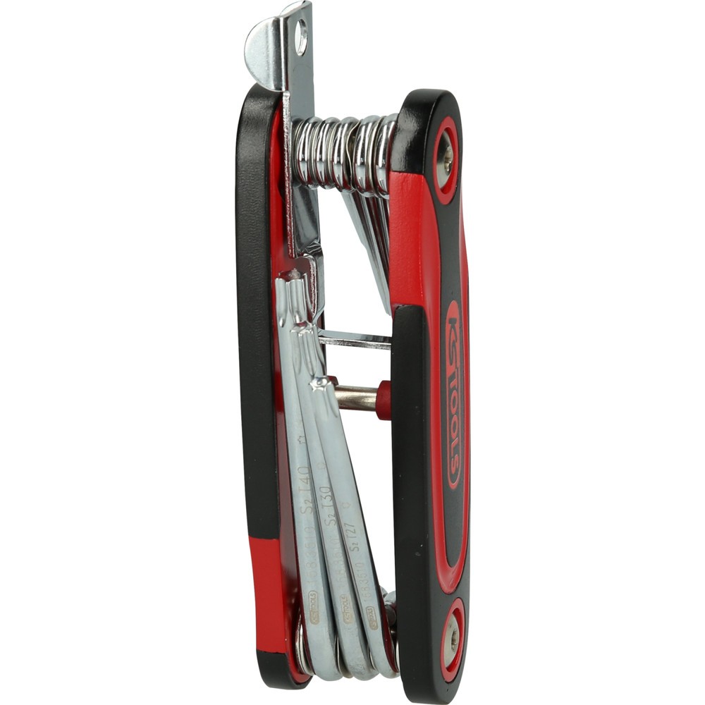 Produktabbildung Nr. 4: KS TOOLS Torx-Winkelstiftschlüssel-Klapphalter, 8-tlg