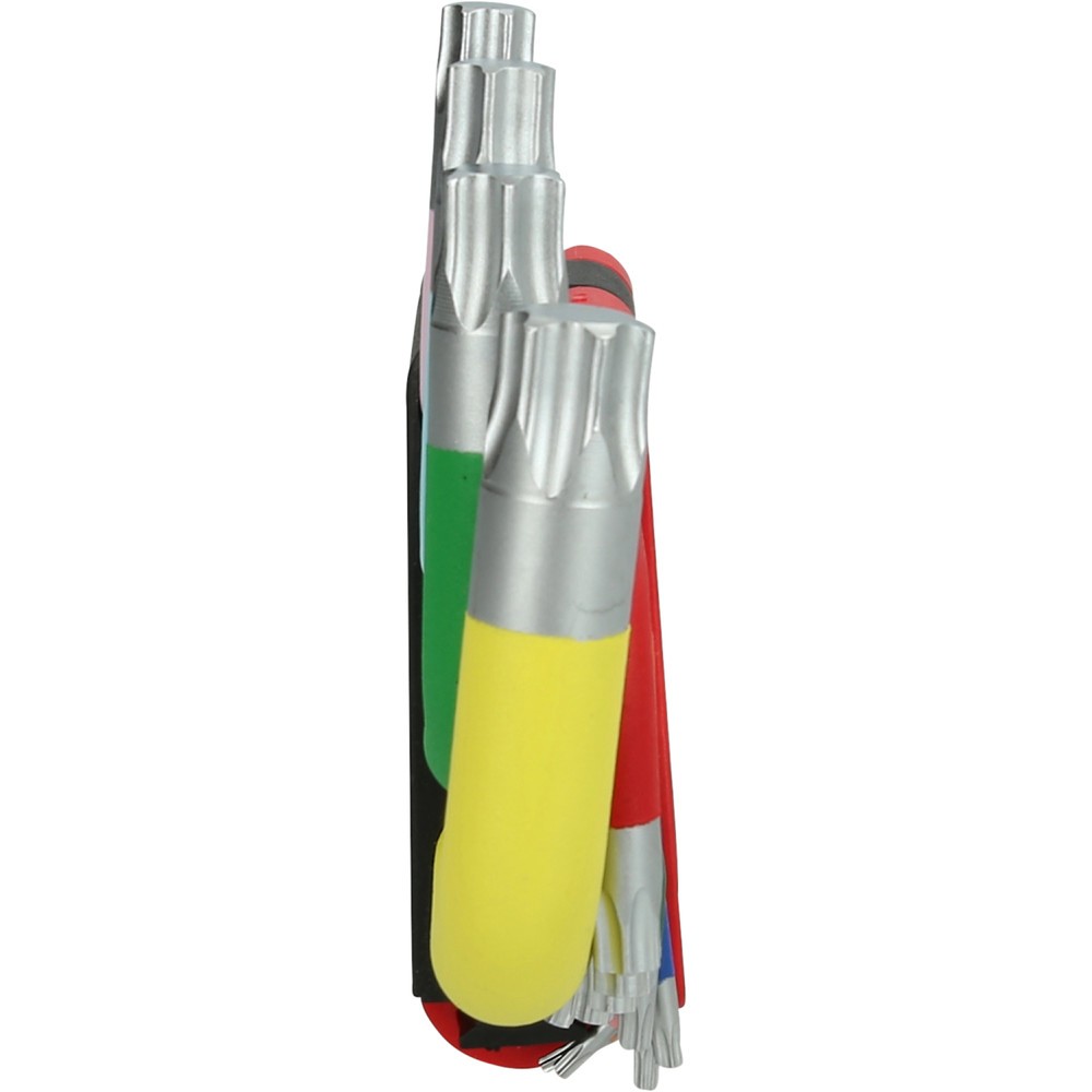 Produktabbildung Nr. 7: KS TOOLS Torx-Winkelstiftschlüssel-Satz, extra lang, 14-tlg