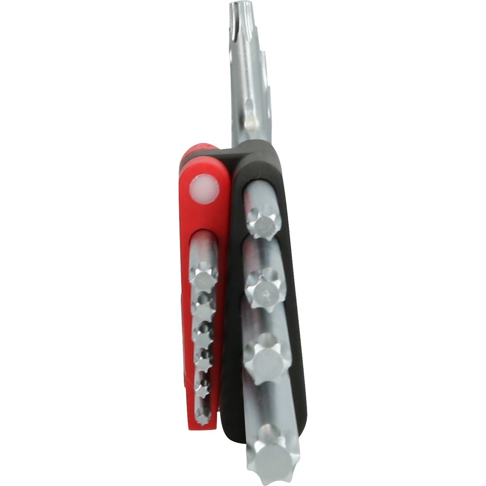 Produktabbildung Nr. 5: KS TOOLS Torx-Winkelstiftschlüssel-Satz, extra lang, 10-tlg