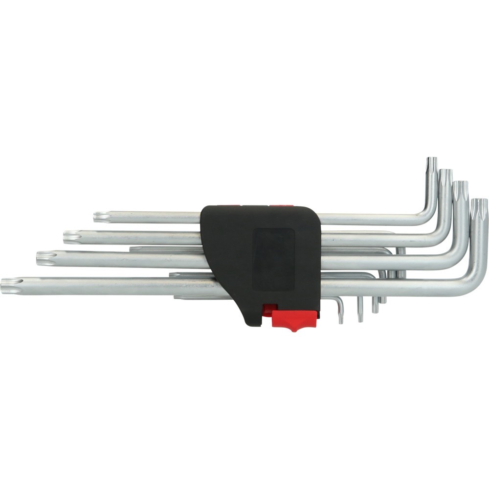 Produktabbildung Nr. 6: KS TOOLS Torx-Winkelstiftschlüssel-Satz, extra lang, 10-tlg