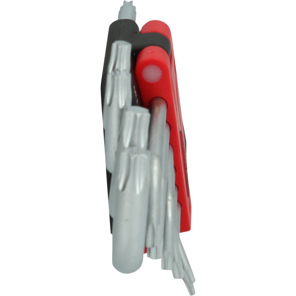 Produktabbildung Nr. 8: KS TOOLS Torx-Winkelstiftschlüssel-Satz, lang, 10-tlg