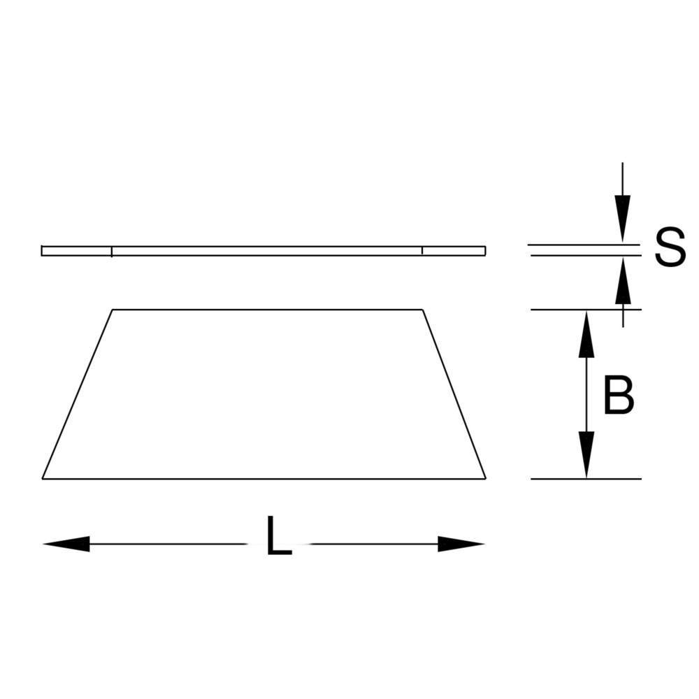 Produktabbildung: KS TOOLS Trapezklingen, Spender à 5 Stück, für 970.2173