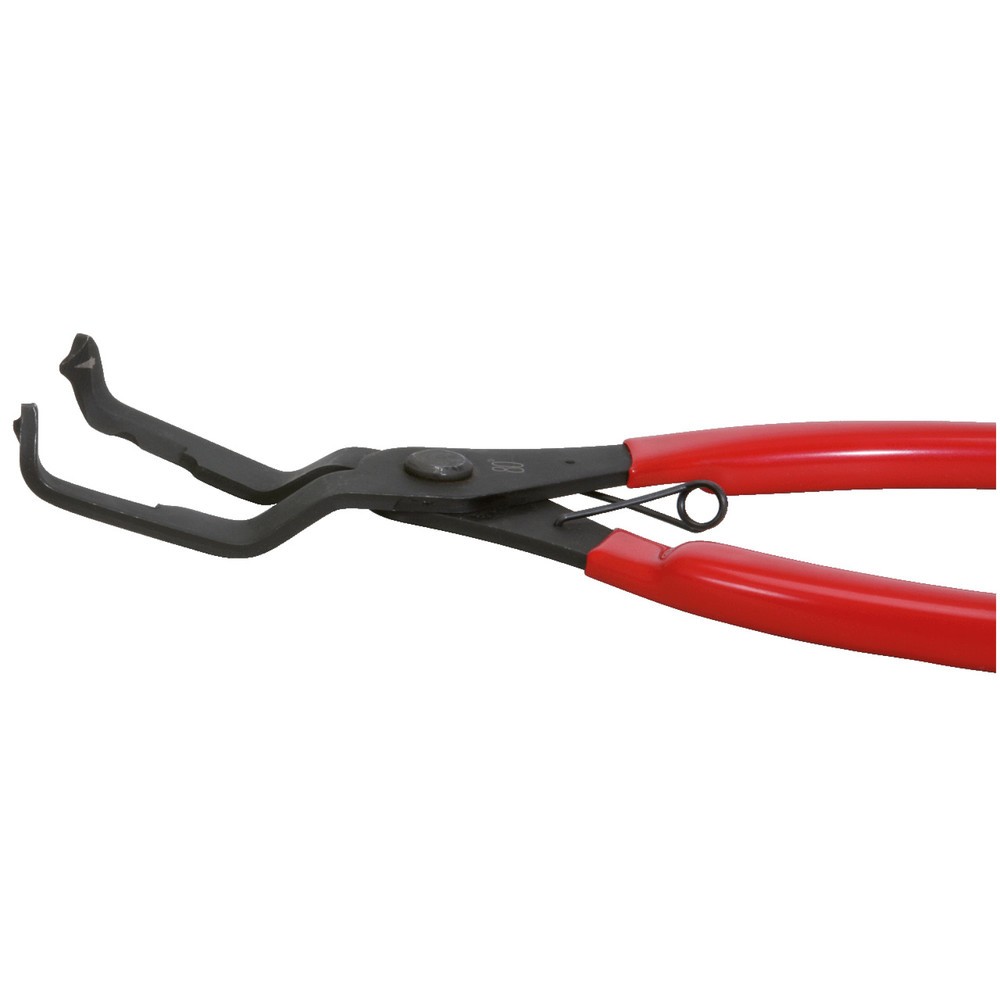 Produktabbildung: KS TOOLS Trim-Clip-Zange, Zangenende 80°, 200mm