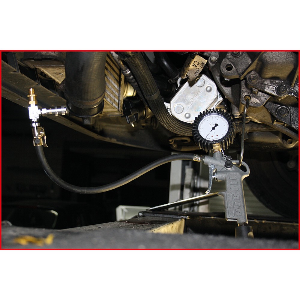 Produktabbildung Nr. 2: KS TOOLS Turbolader-Bajonett-Ladeluft-System-Prüfkoffer-Satz, 13-tlg