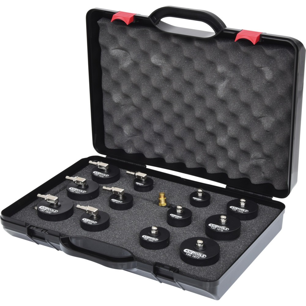 Produktabbildung Nr. 10: KS TOOLS Turbolader-Bajonett-Ladeluft-System-Prüfkoffer-Satz, 13-tlg