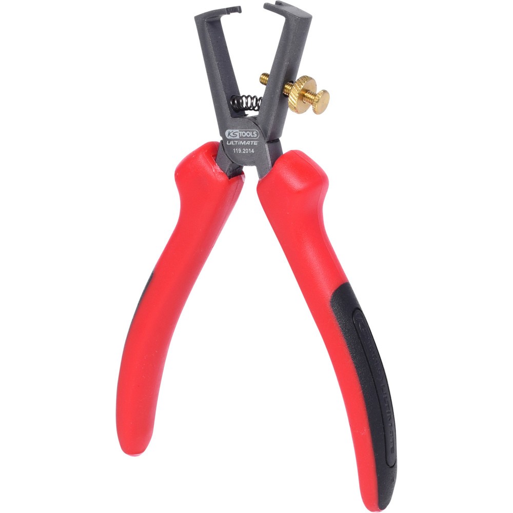 Produktabbildung: KS TOOLS ULTIMATEplus Abisolierzange, 180mm