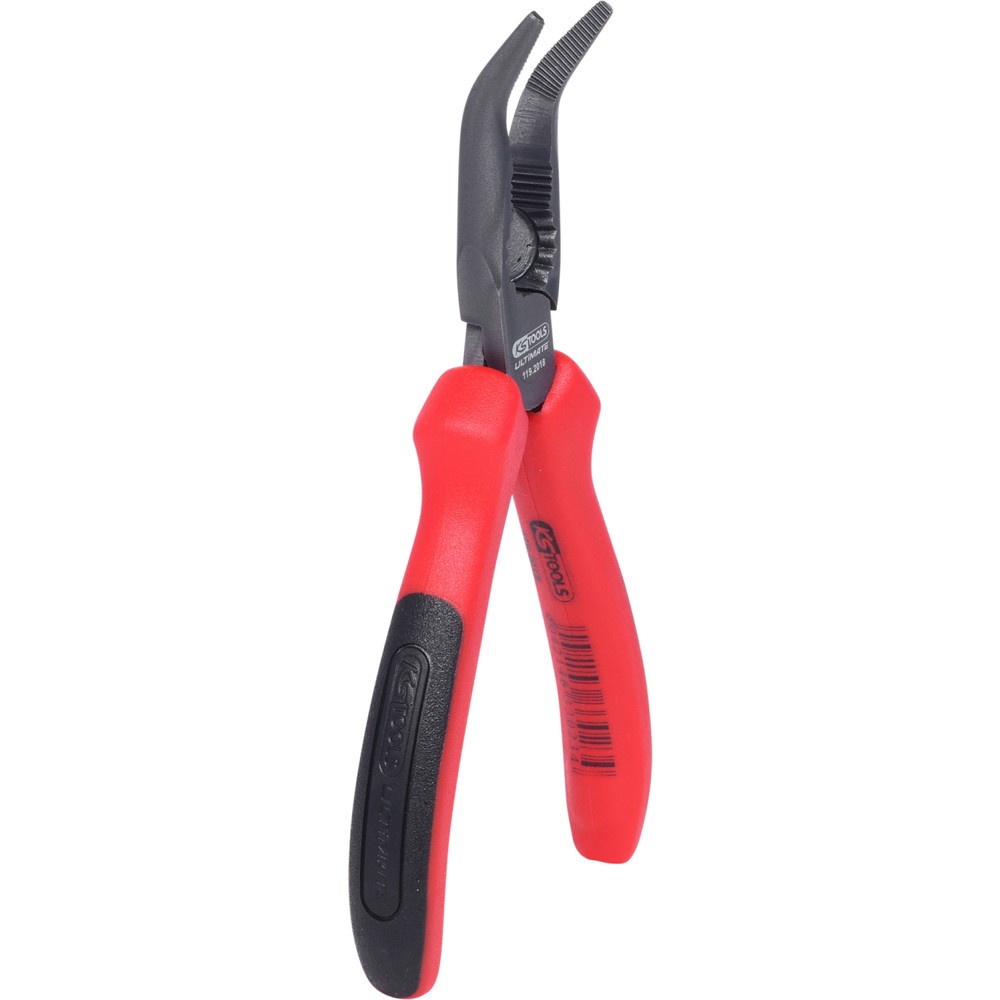 Produktabbildung Nr. 2: KS TOOLS ULTIMATEplus Flachrundzange, gebogen, 165mm